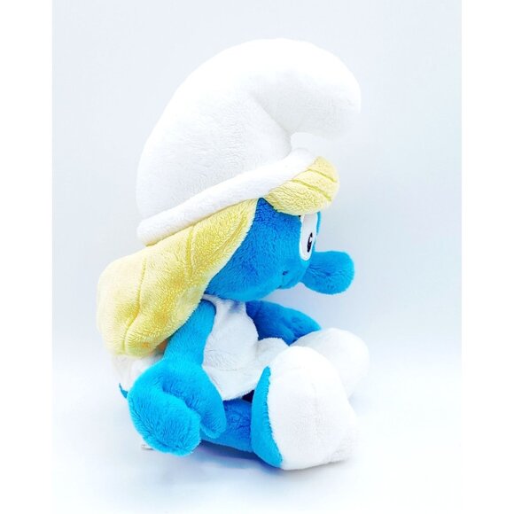 2 Smurfs Plush Smurfette & Happy Smurf Plush Stuffed Toys - Picture 4 of 11